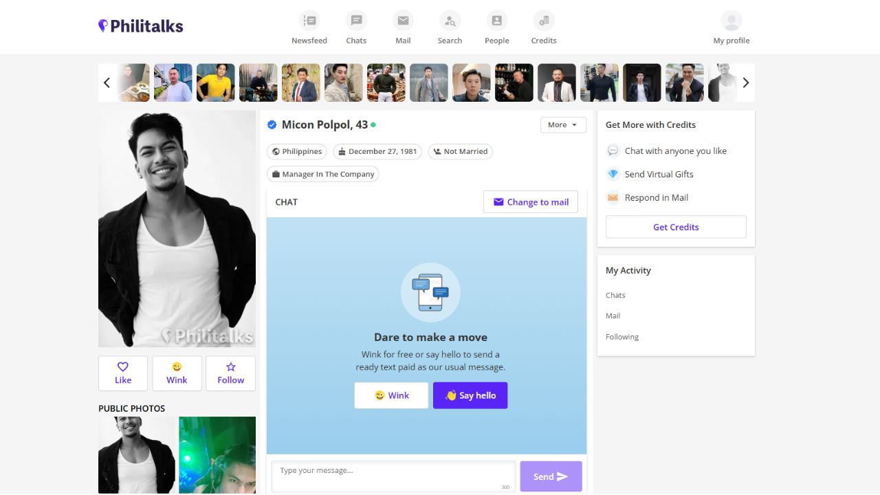 philitalks dating site